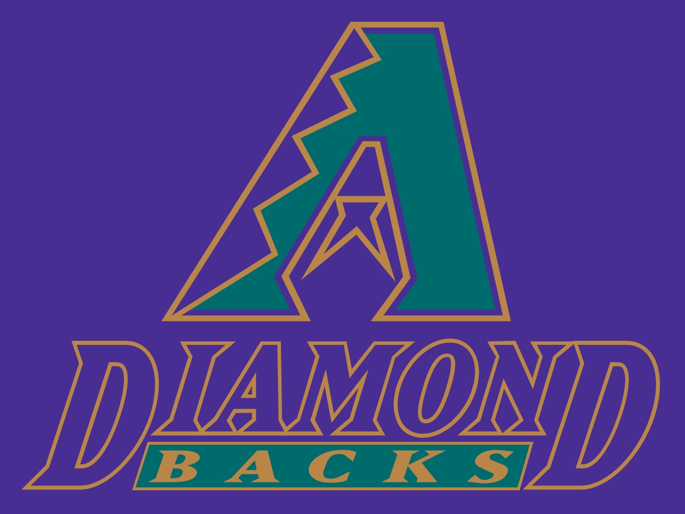 Old Arizona Diamondbacks Logo - HD Wallpaper 