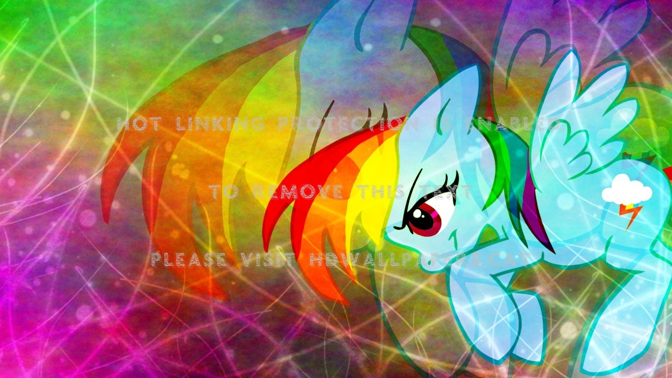 Rainbow Dash Wallpaper My Little Pony Magic - Mlp Fim Wallpaper Rainbow ...