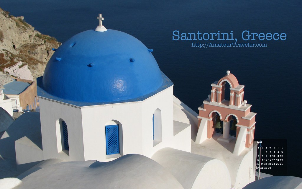 Santorini - HD Wallpaper 