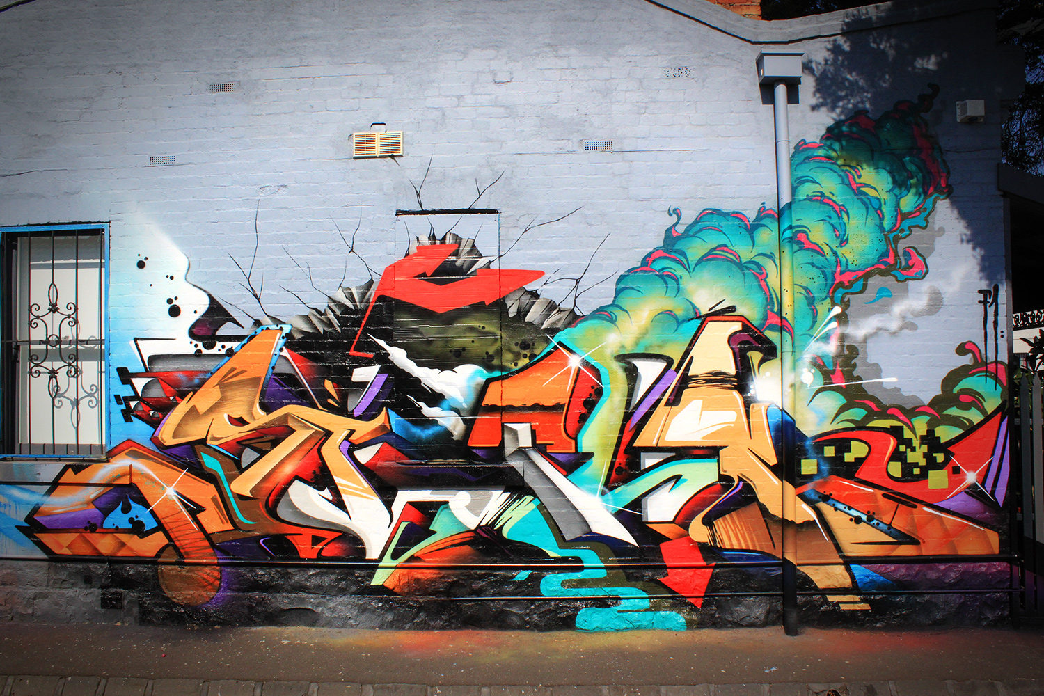 Background Street Graffiti - 1500x1000 Wallpaper 