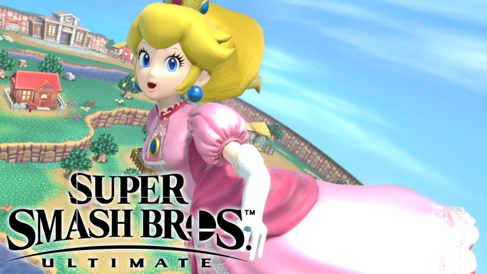 Peach Super Smash Bros Ultimate - HD Wallpaper 