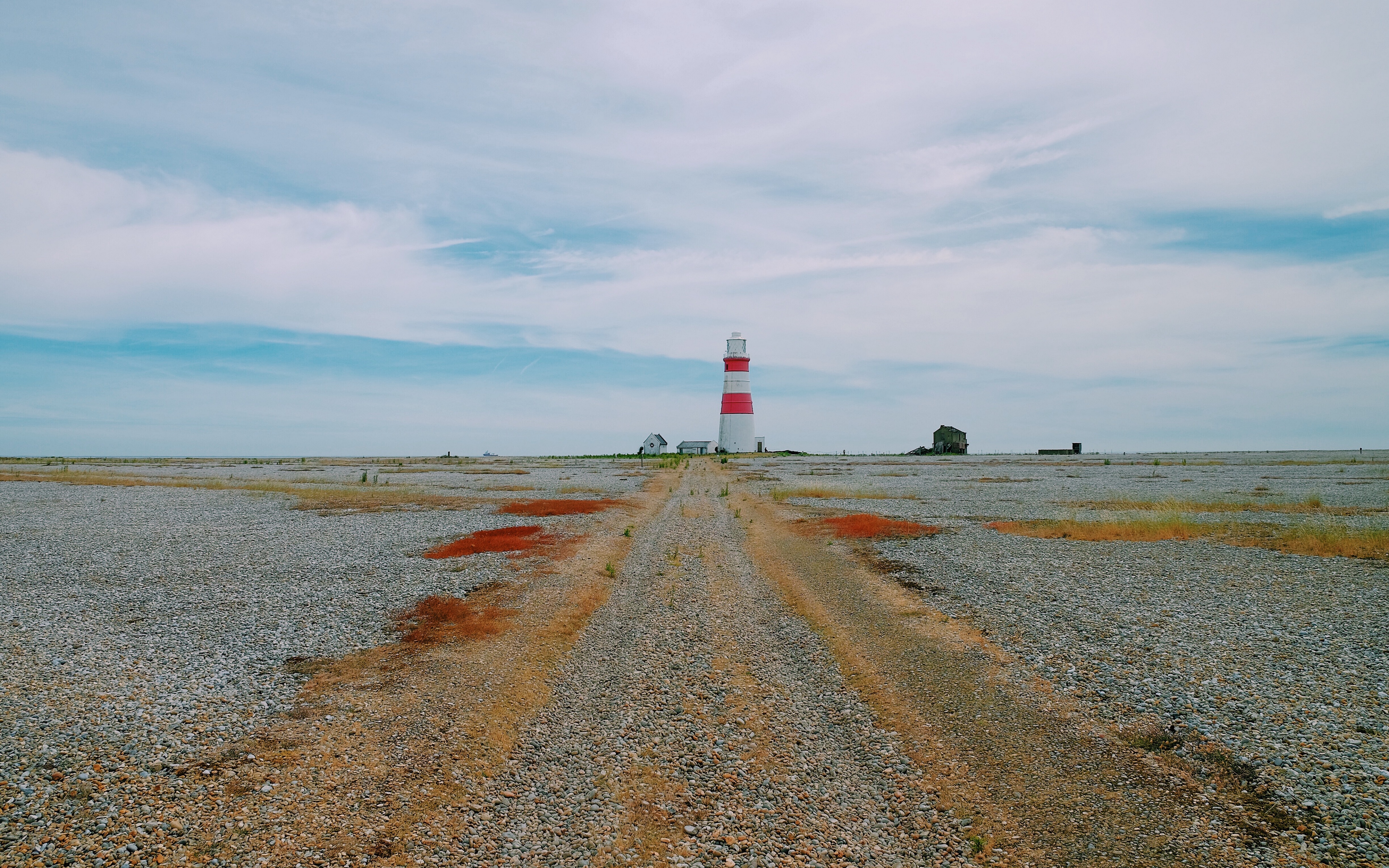 Wallpaper Lighthouse, Pebble, Trail, Orford Ness - Lighthouse - HD Wallpaper 