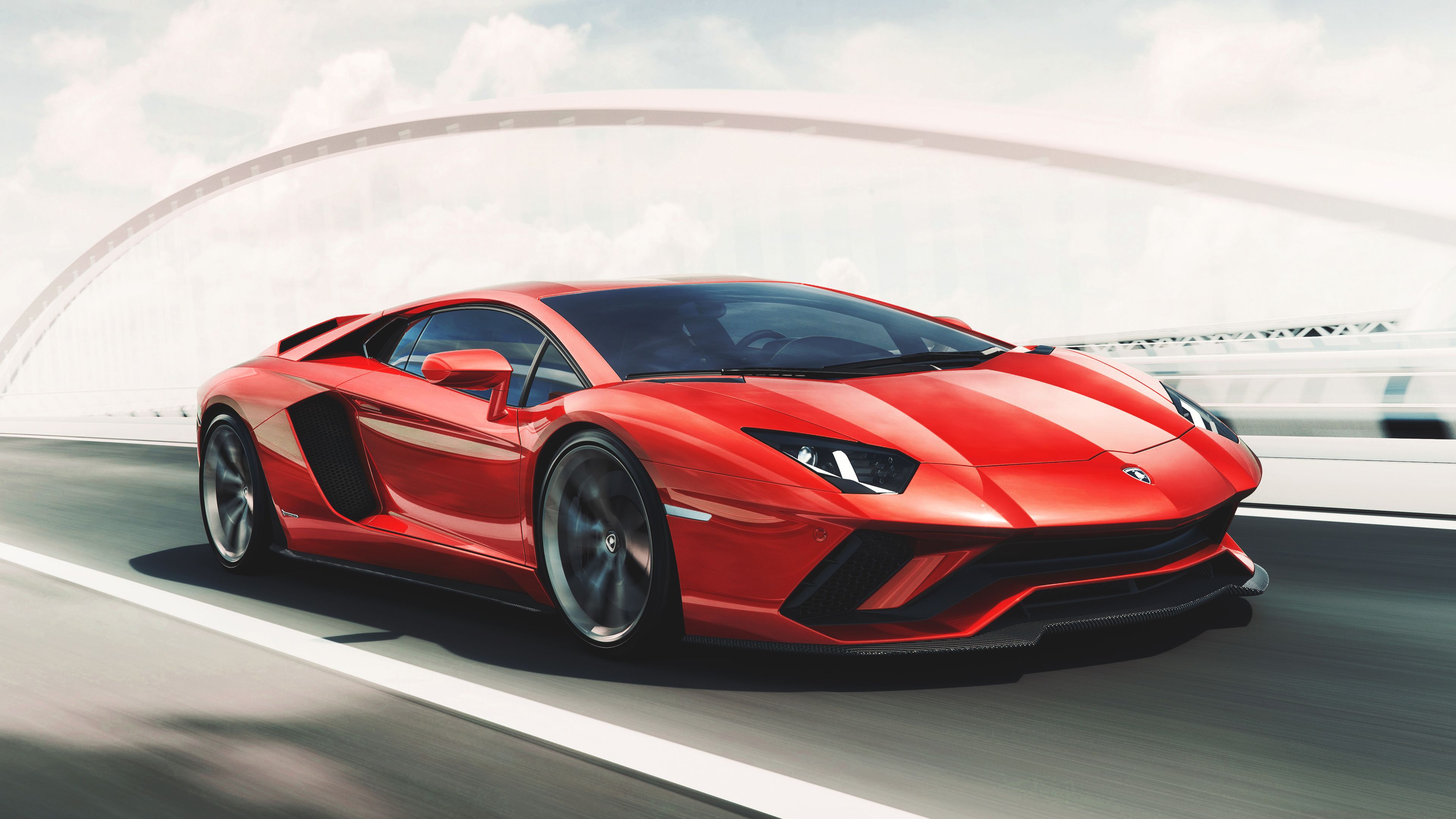 red lamborghini aventador wallpaper