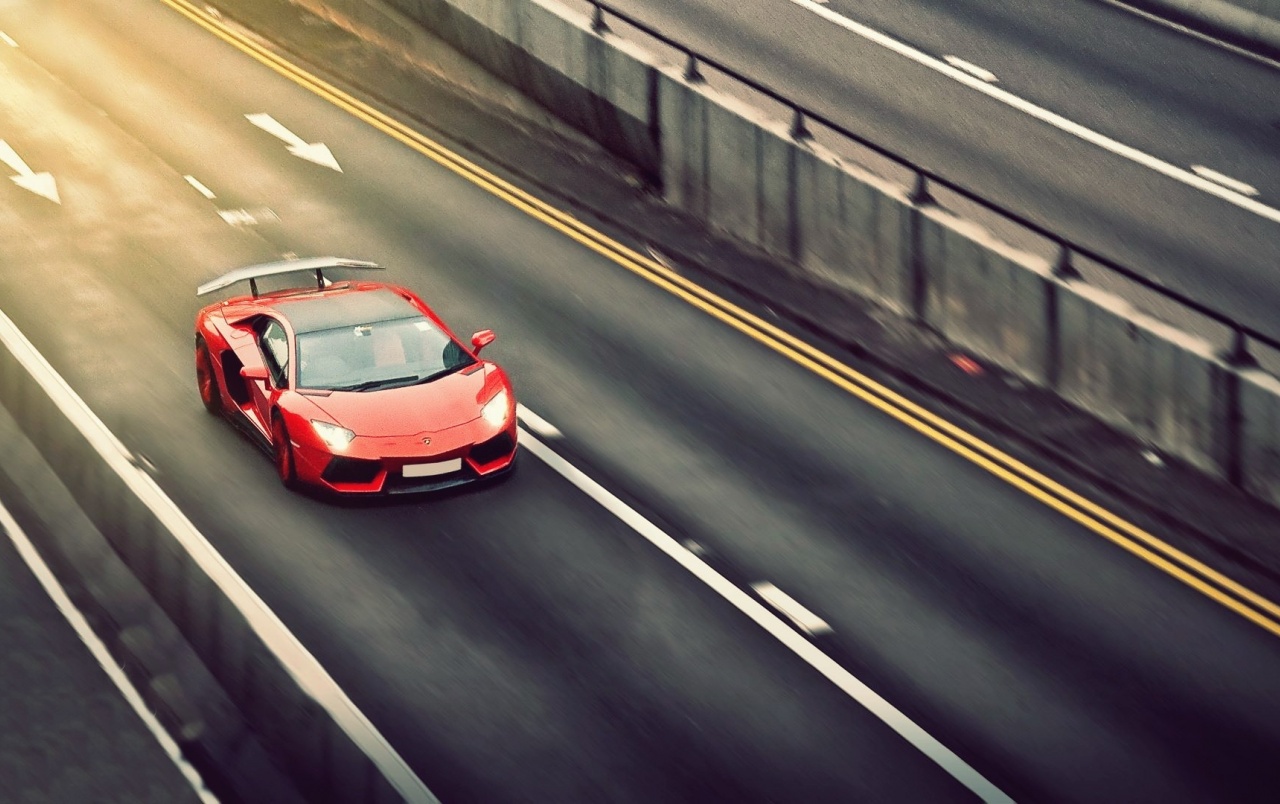 red lamborghini aventador wallpaper