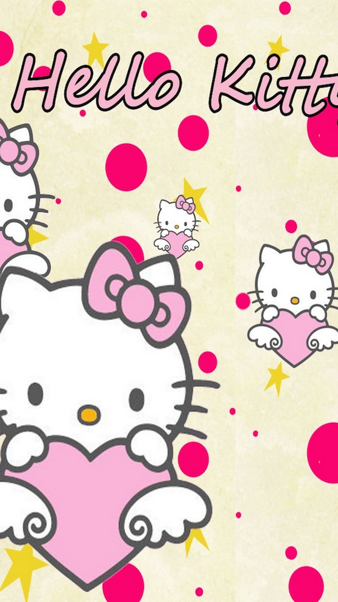 Hello Kitty Stationary Iphone Wallpaper Hd Hello Kitty - Wedding Invitation Hello Kitty Wedding Vector - HD Wallpaper 