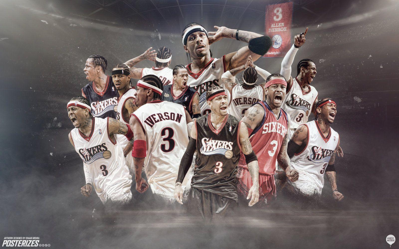 Allen Iverson Wallpaper Computer 1600x1000 Wallpaper Teahub Io