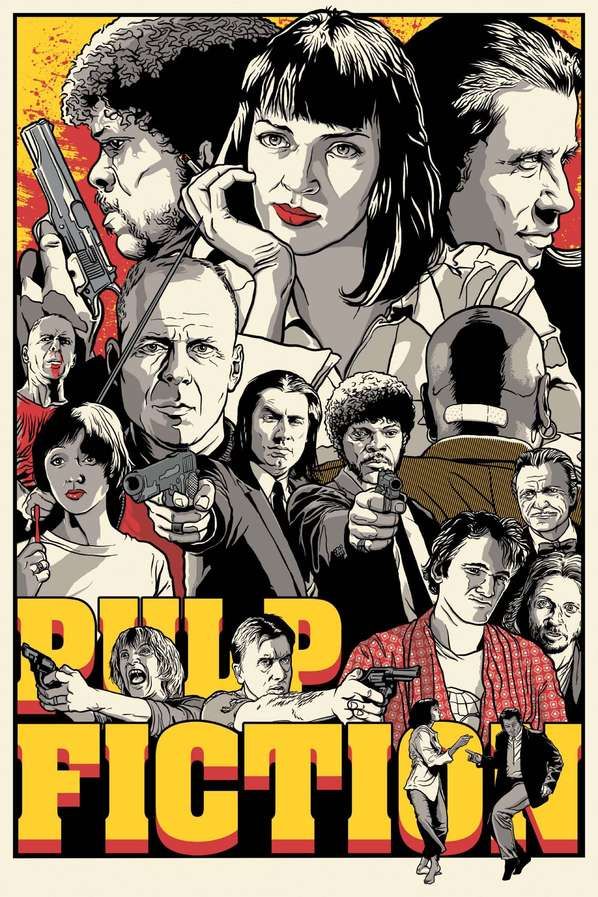 Pulp Fiction Joshua Budich - HD Wallpaper 