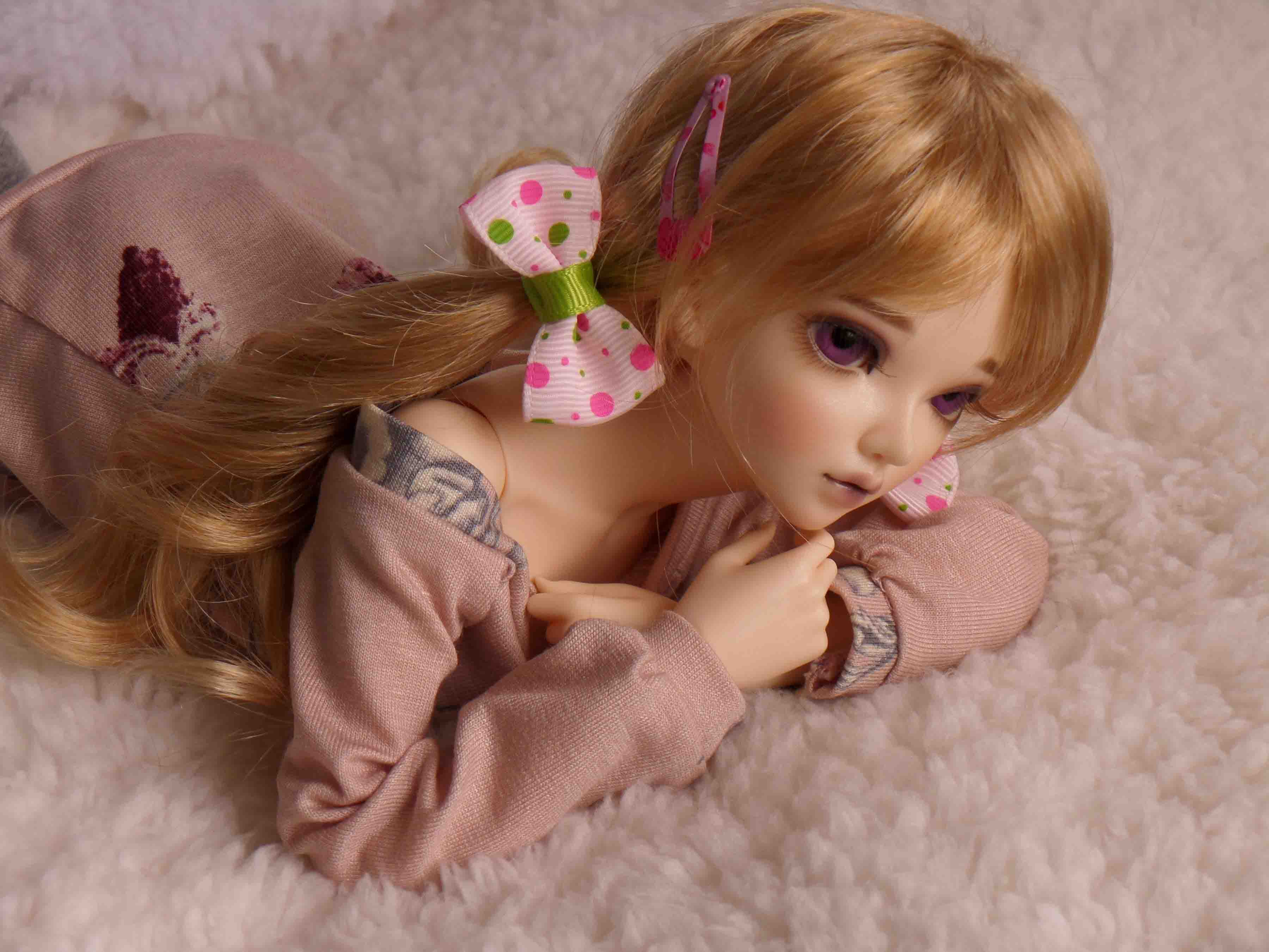 sad barbie doll