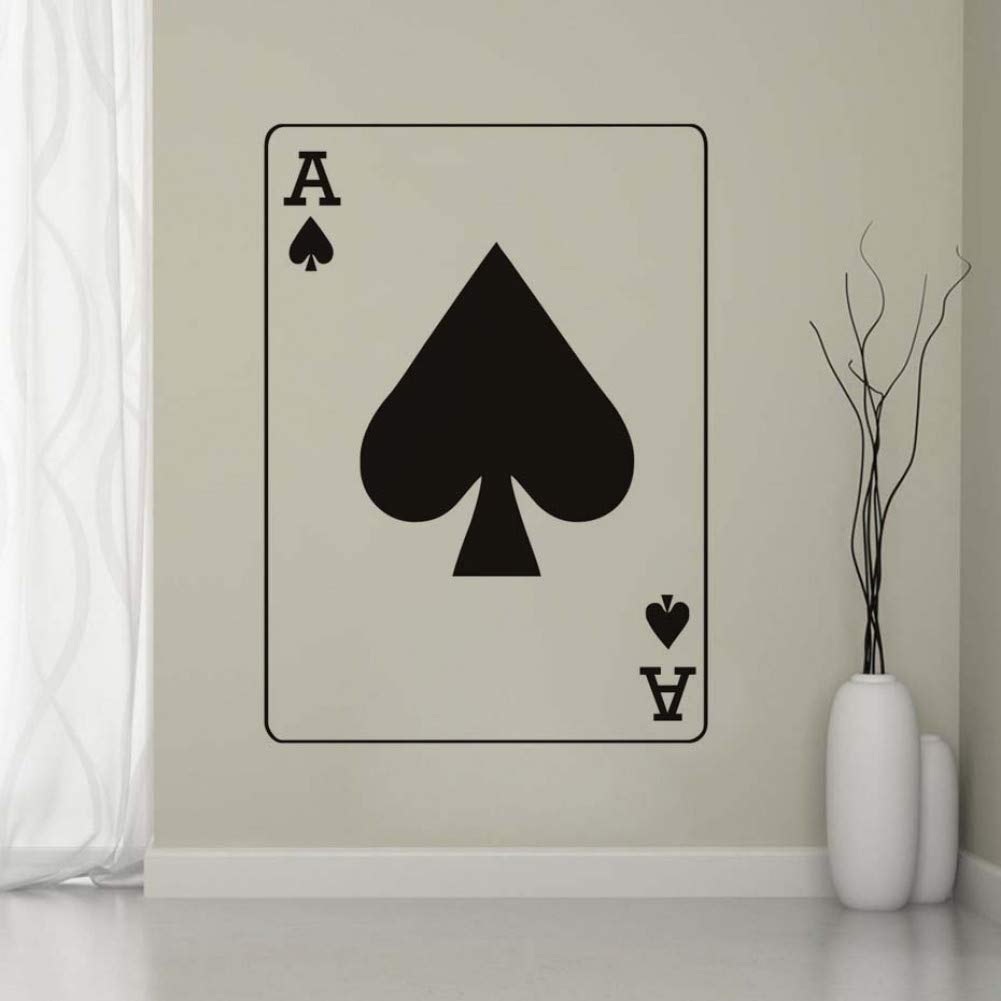 Ace Of Spades Wall Decal - 1001x1001 Wallpaper - teahub.io