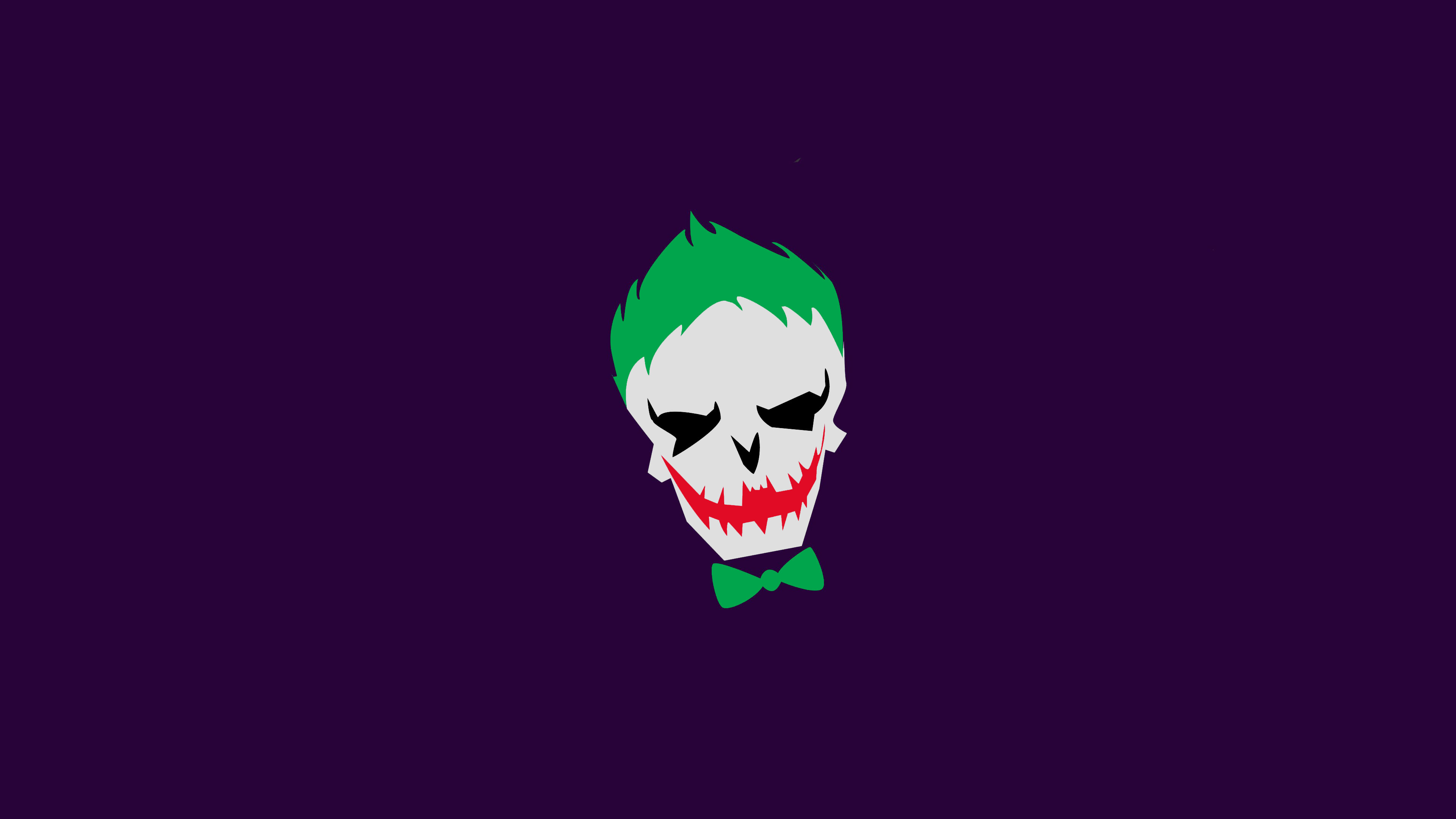 Suicide Squad Joker Logo 3840x2160 Wallpaper Teahub Io