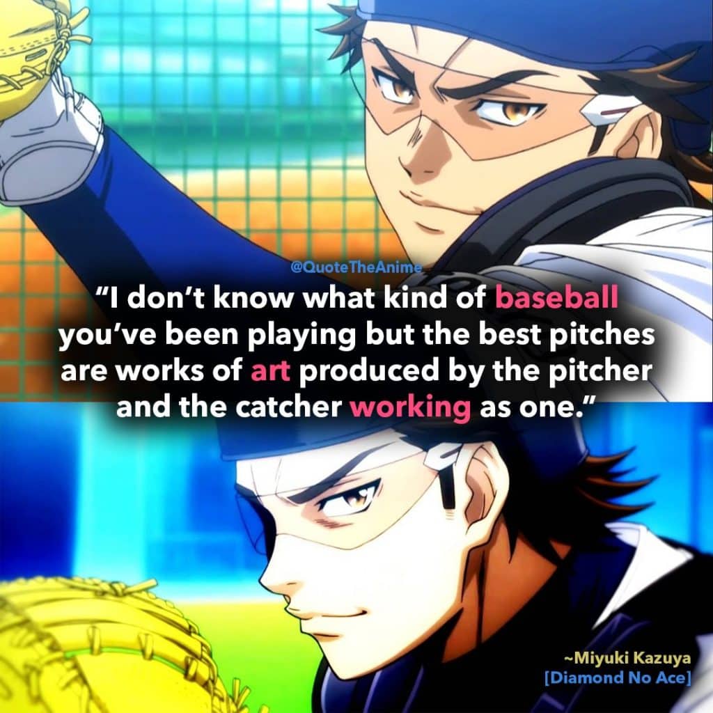 Diamond No Ace Quotes Miyuki Kazuya Quotes Best Pitches Anime 1024x1024 Wallpaper 5805