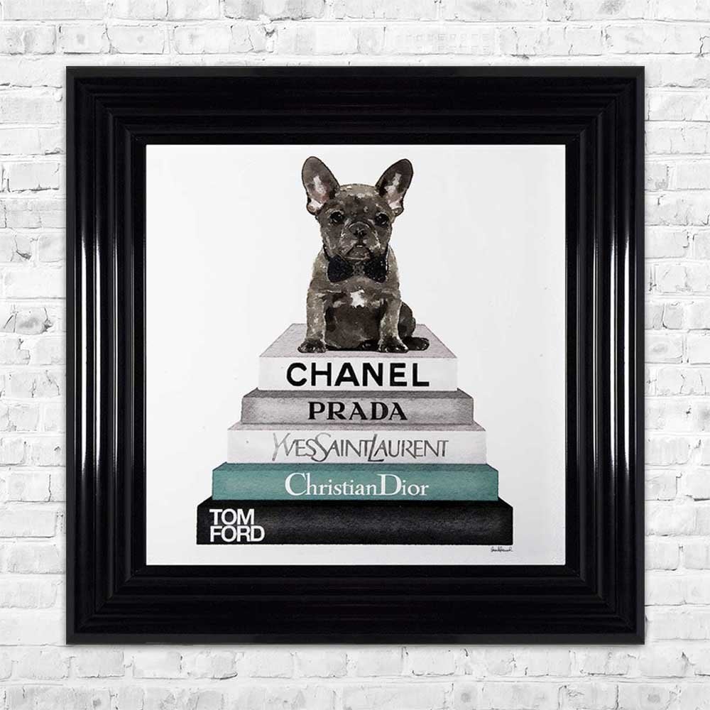 French Bulldog Chanel Print - 1000x1000 Wallpaper - teahub.io