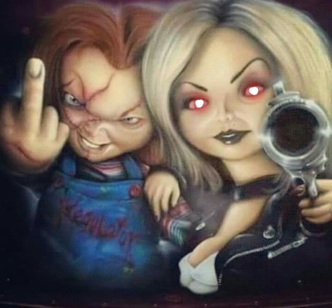 Chucky And Tiffany Raiders - 1076x998 Wallpaper - teahub.io