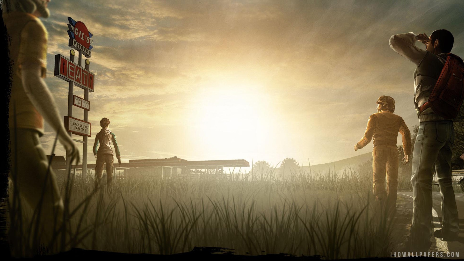 The Walking Dead Game Wallpaper - HD Wallpaper 
