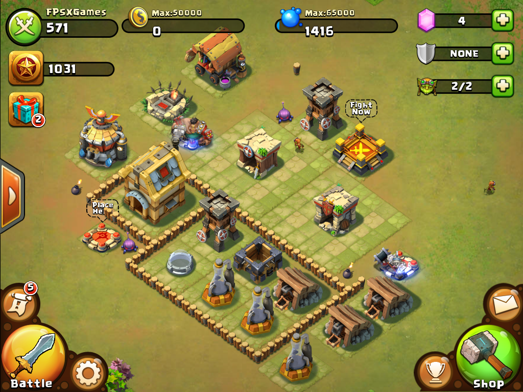 clash of clans pc version play online