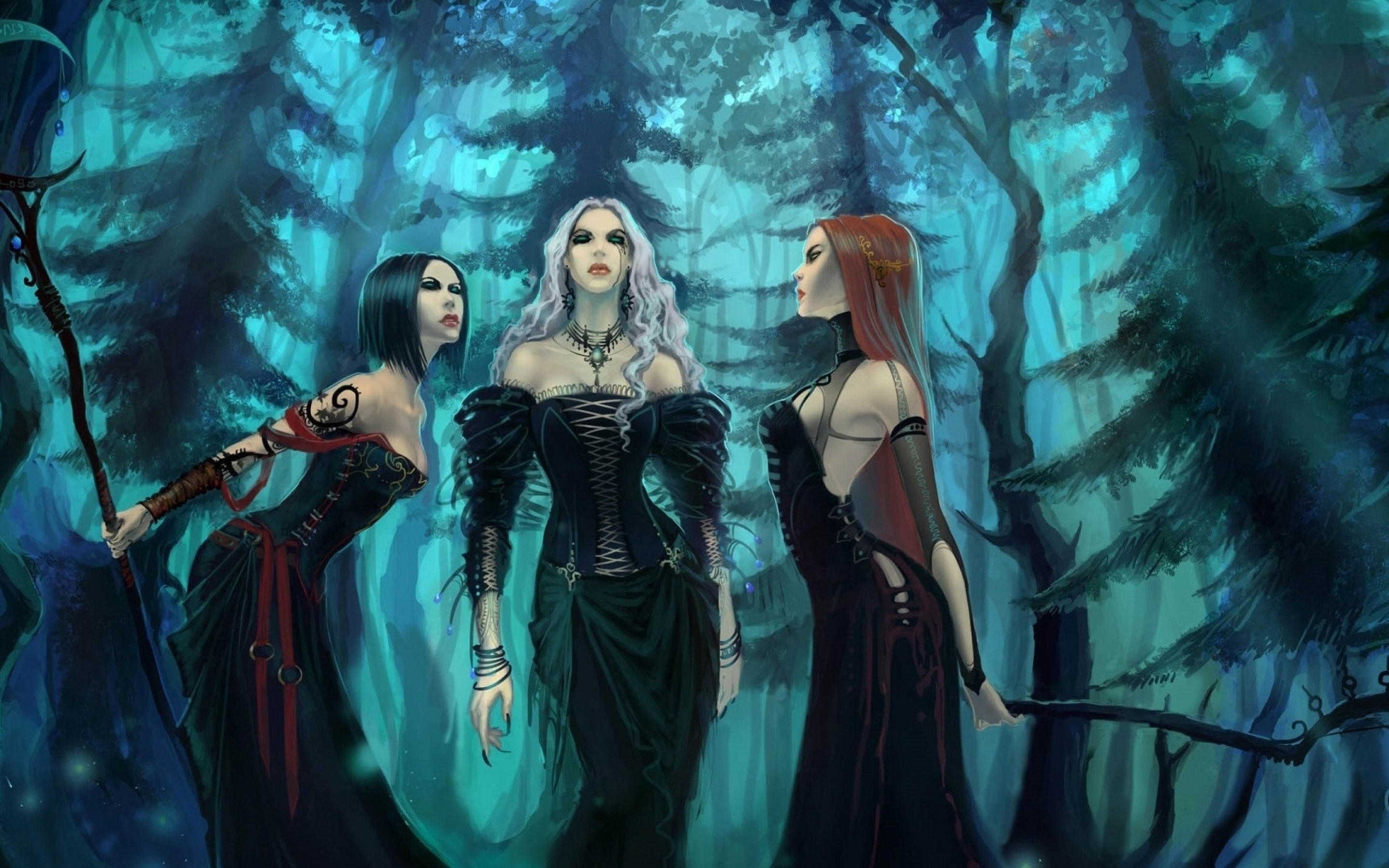 Witches Three - HD Wallpaper 