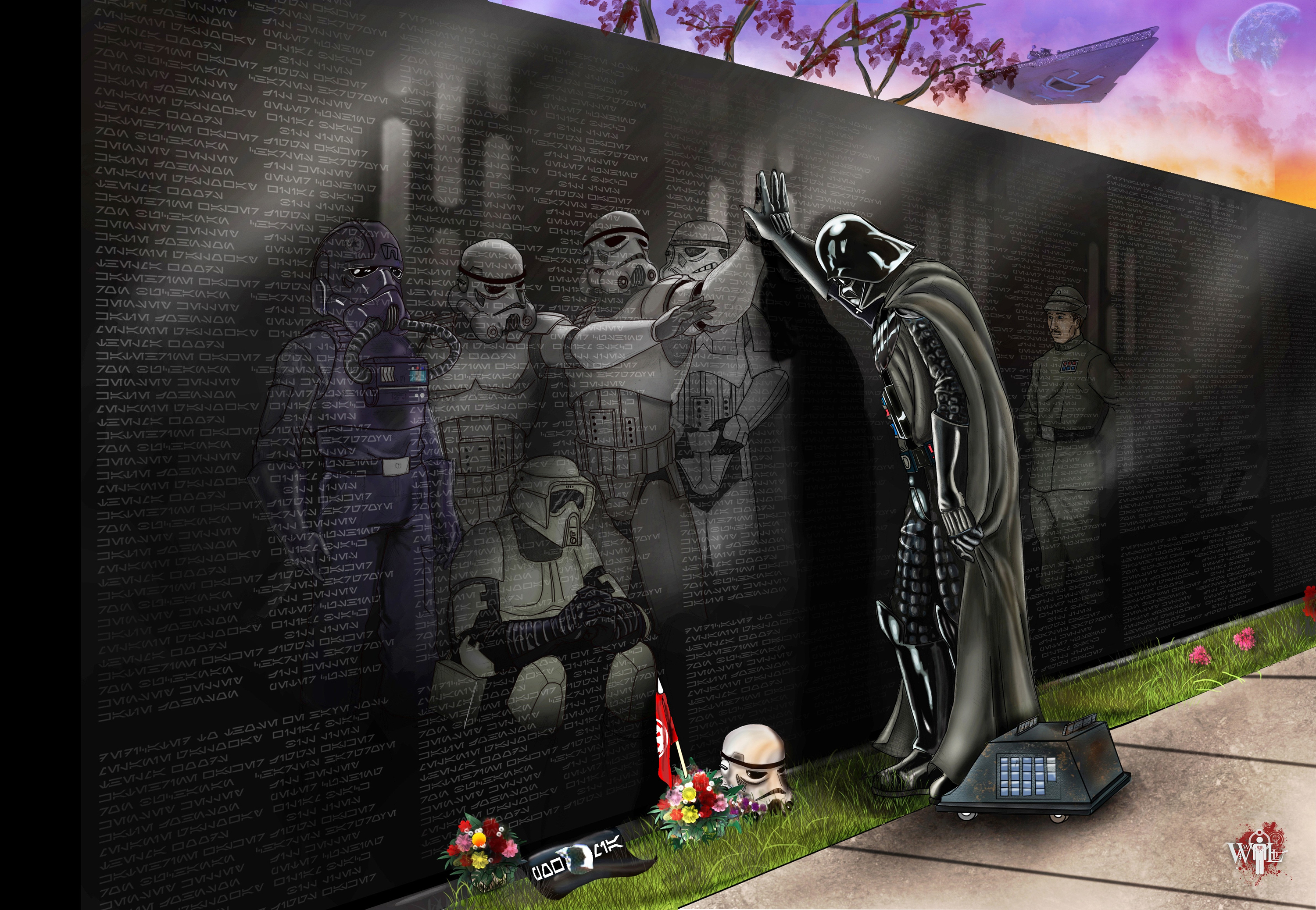 Star Wars Darth Vader Memorial - HD Wallpaper 