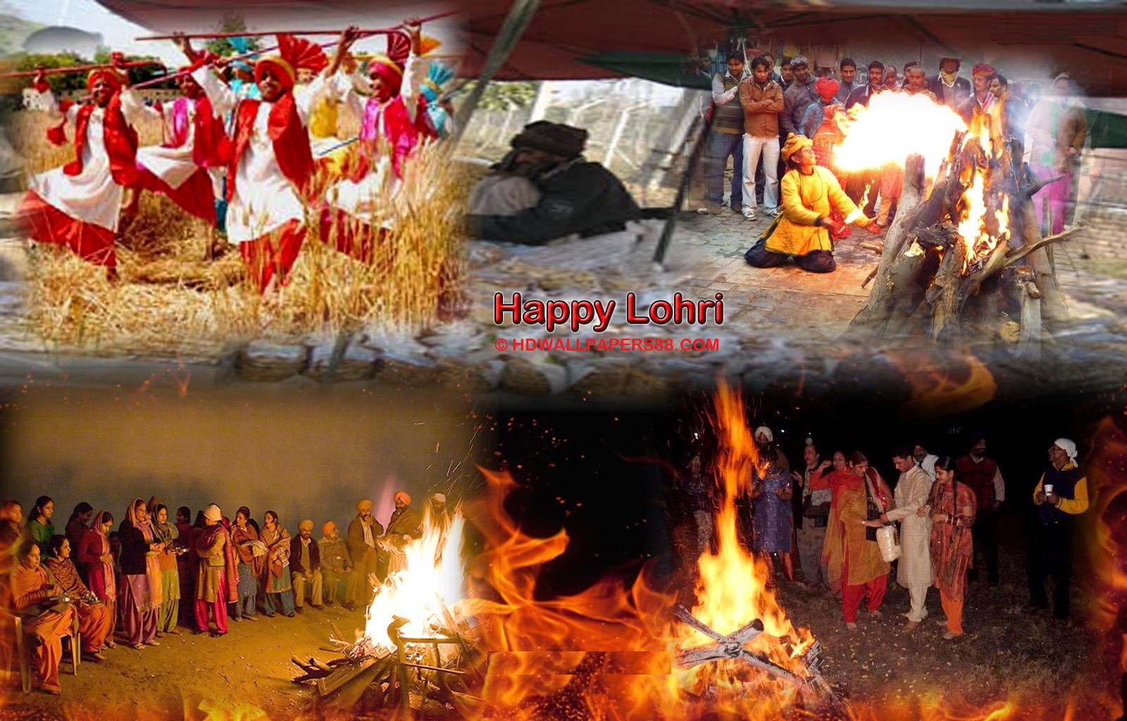 Lohri Wallpaper - Lohri Festival Of Punjab - 1600x1024 Wallpaper 