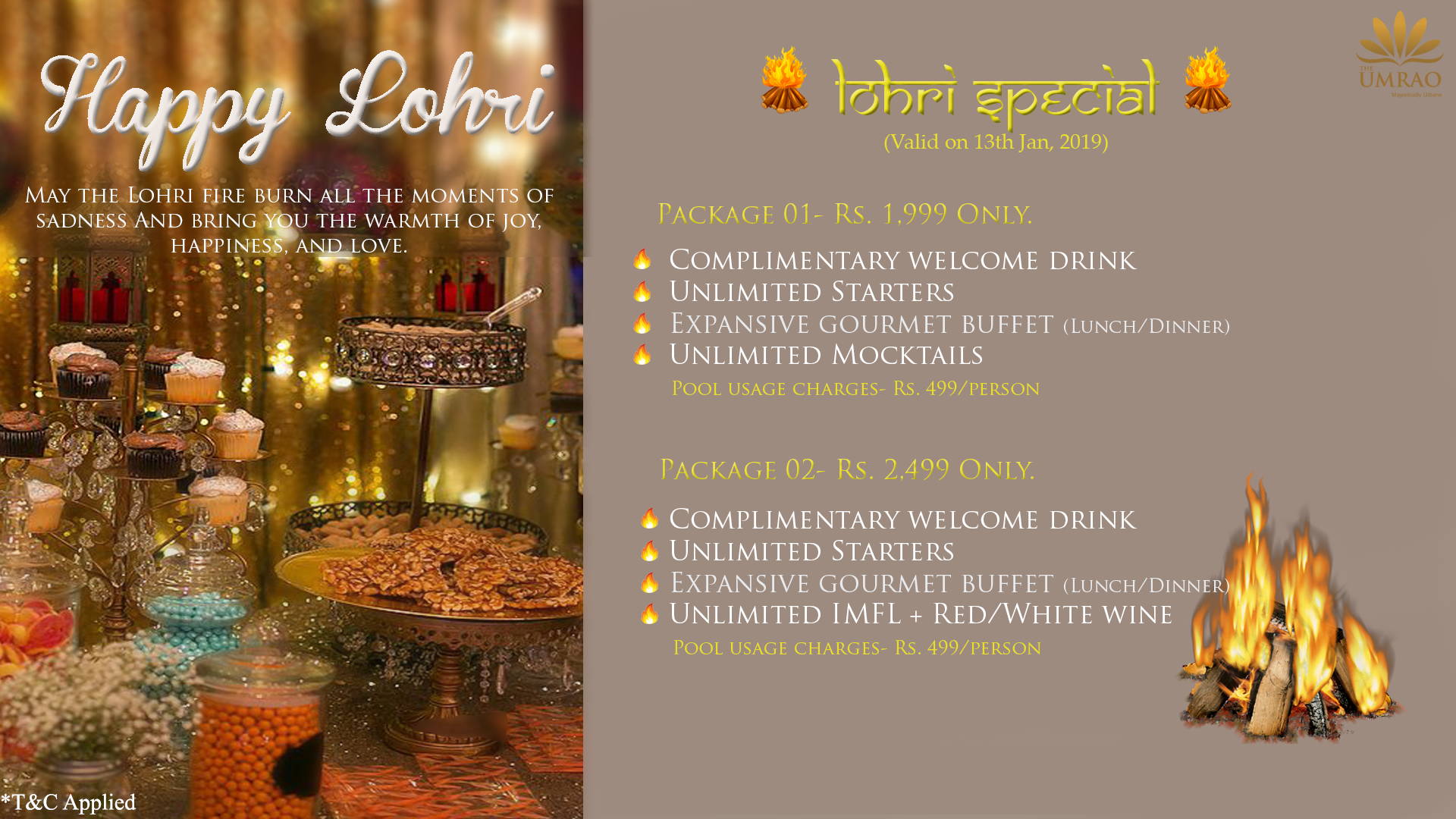 Lohri Festival Food Menu - 1920x1080 Wallpaper 