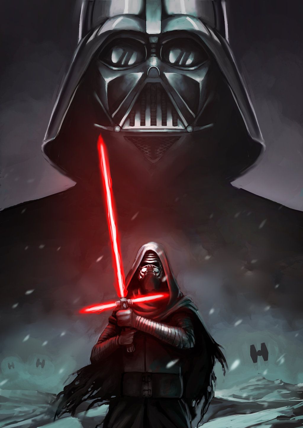 darth vader vs kylo ren