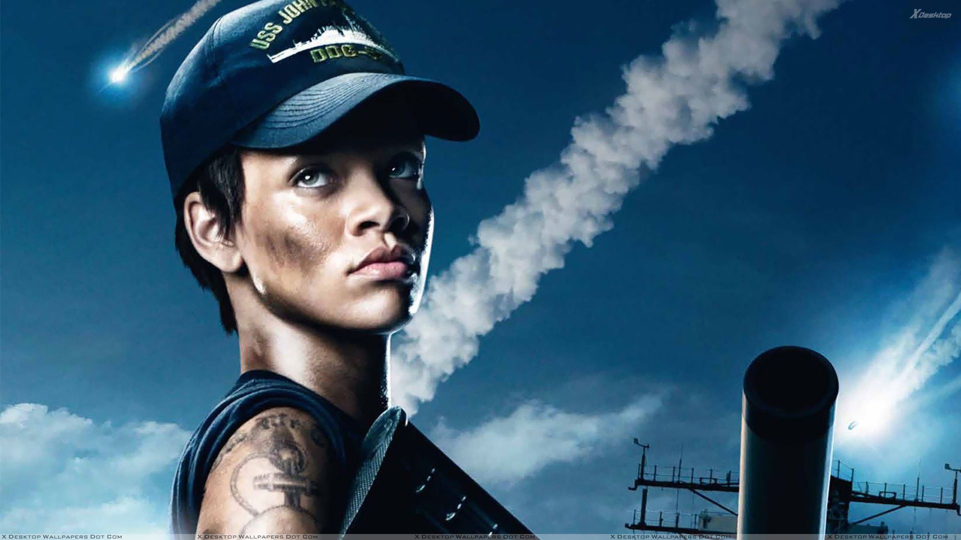 Battleship Poster Rihanna 1920x1080 Wallpaper Teahub Io