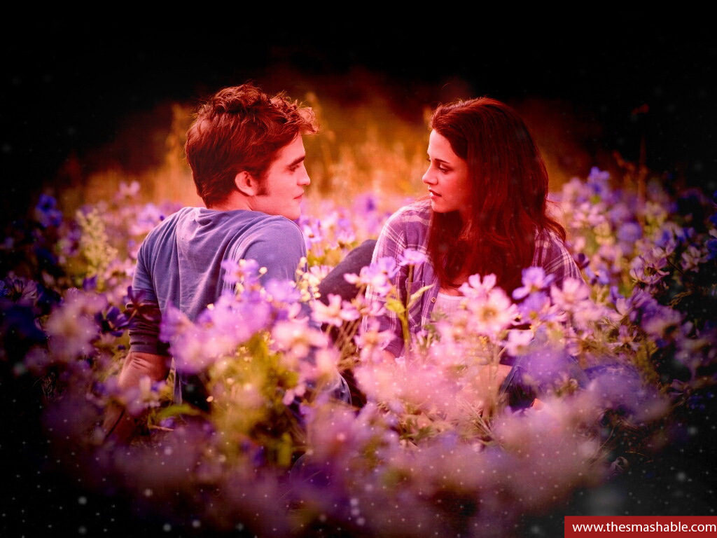 edward and bella breaking dawn wallpaper