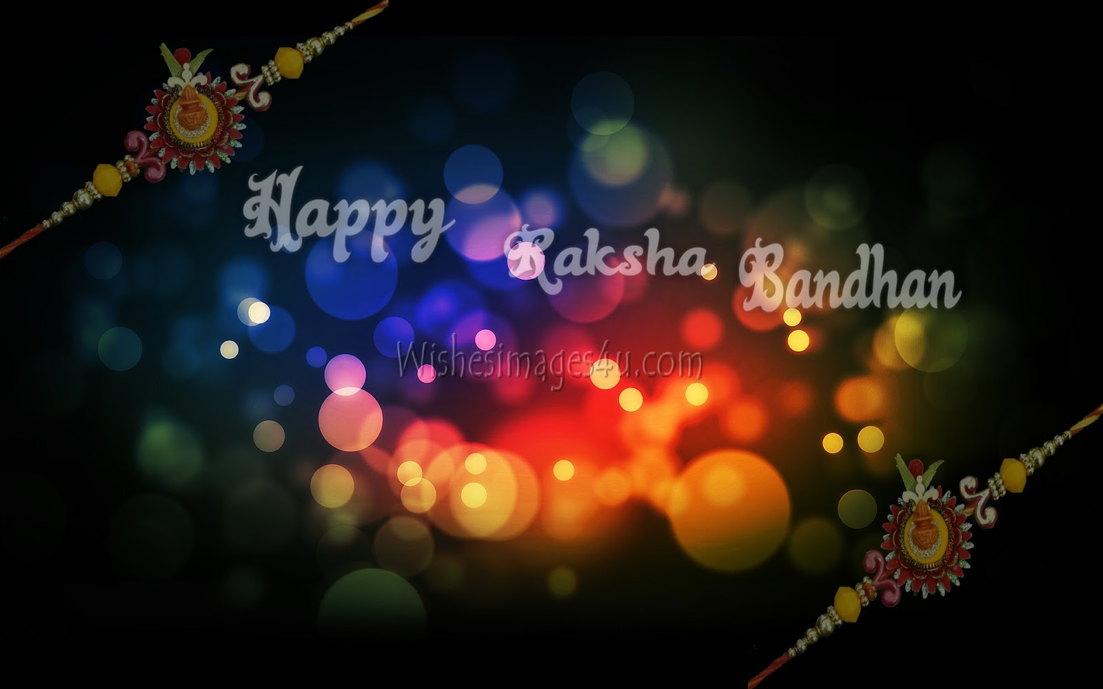 Raksha Bandhan Colorful Hd Images - Christmas Wallpaper Blur - 1600x1000  Wallpaper 