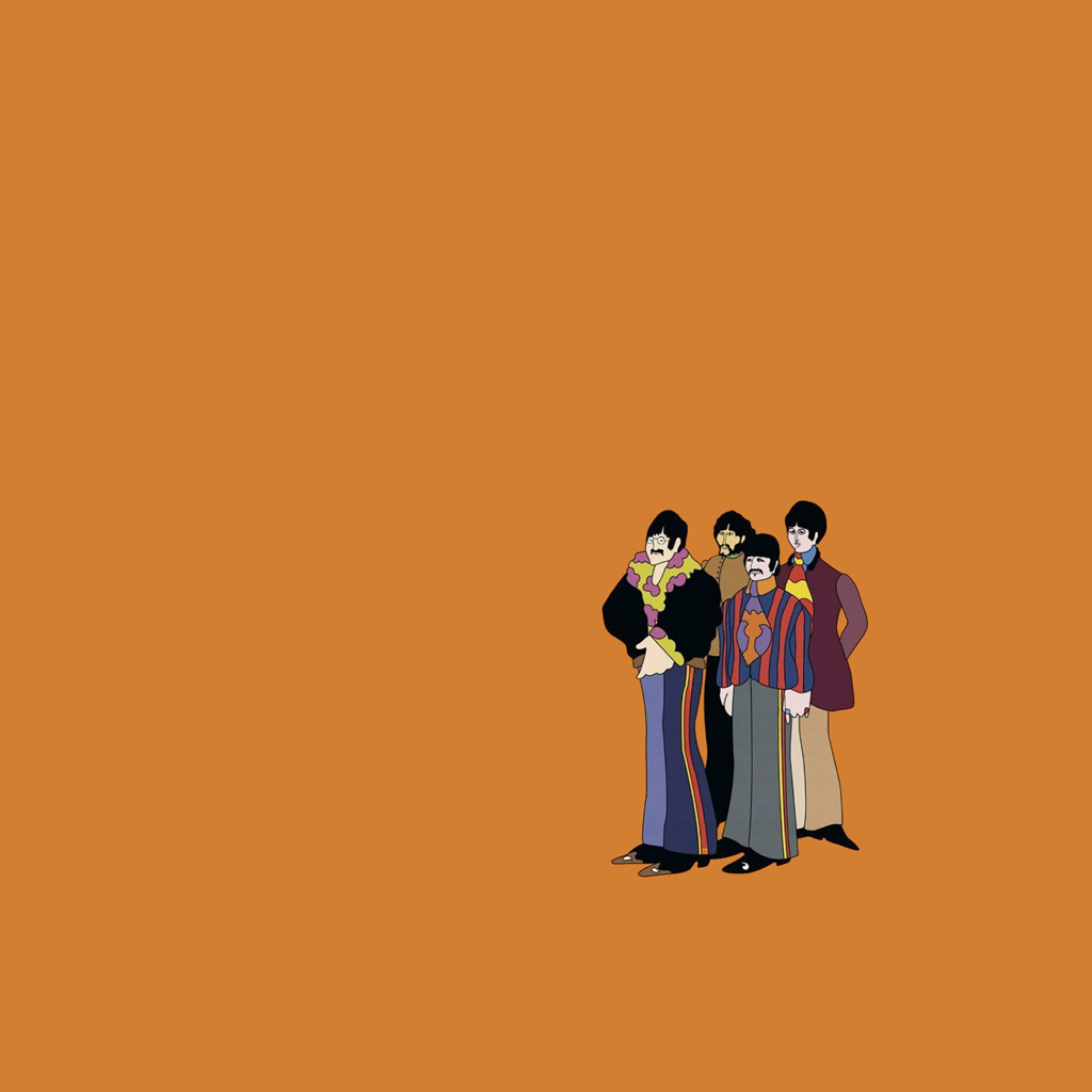 beatles yellow submarine characters 1024x1024 wallpaper teahub io beatles yellow submarine characters