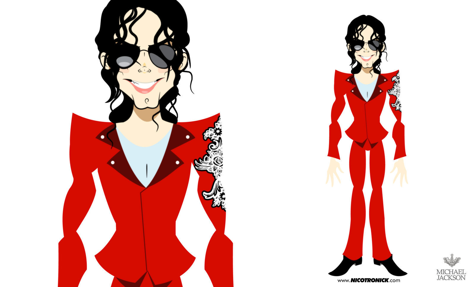 Mj Caricaturas - Michael Jackson Black Or White Cartoon - HD Wallpaper 