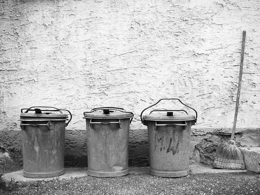Garbage, Garbage Can, Dustbin, Waste, Waste Disposal, - HD Wallpaper 