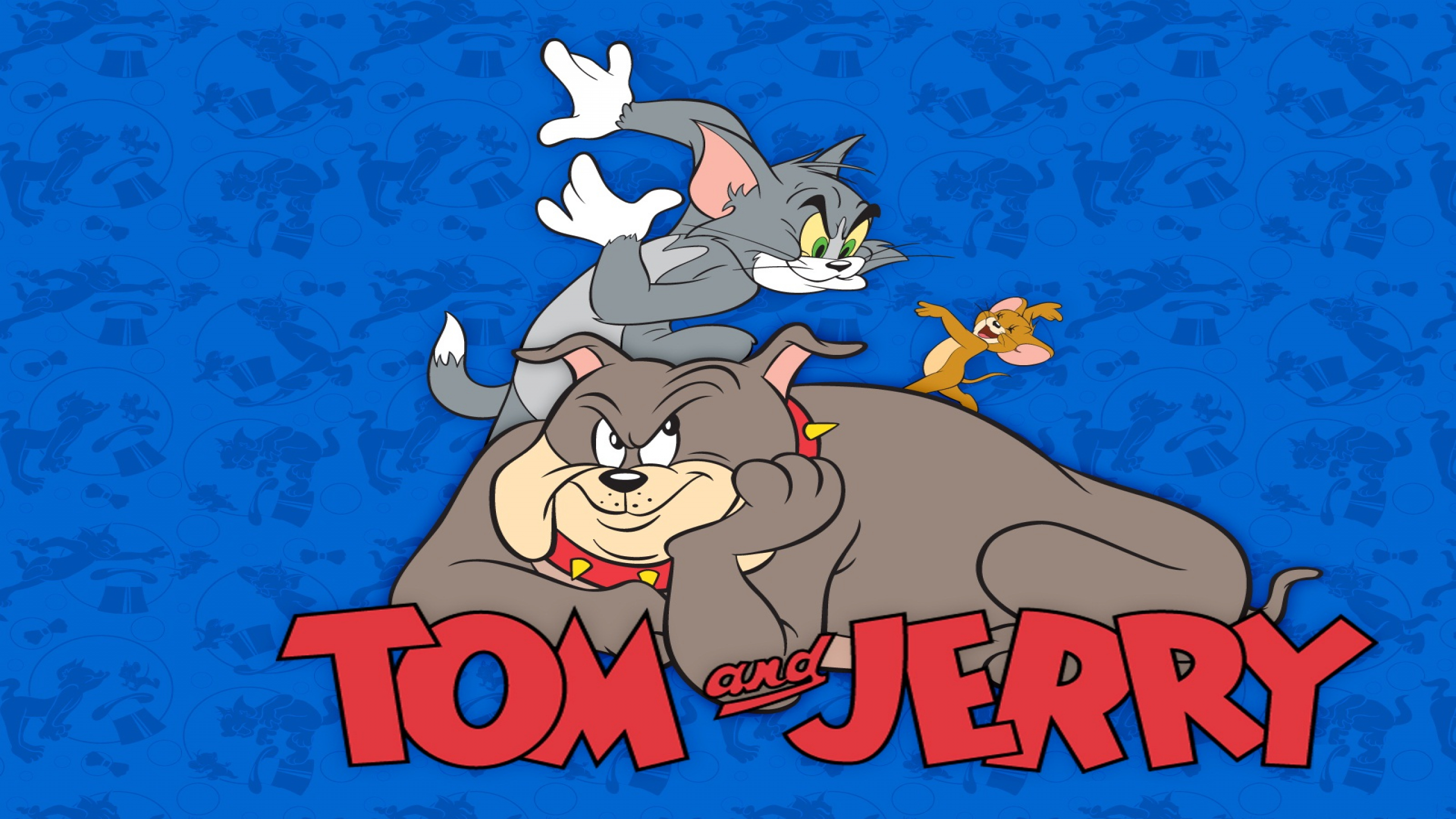 Tom Jerry And Spike - HD Wallpaper 