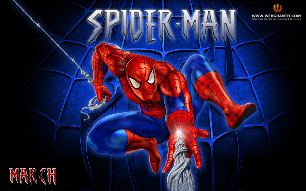Spider Man Cartoon Wallpaper - Spiderman Background High Resolution