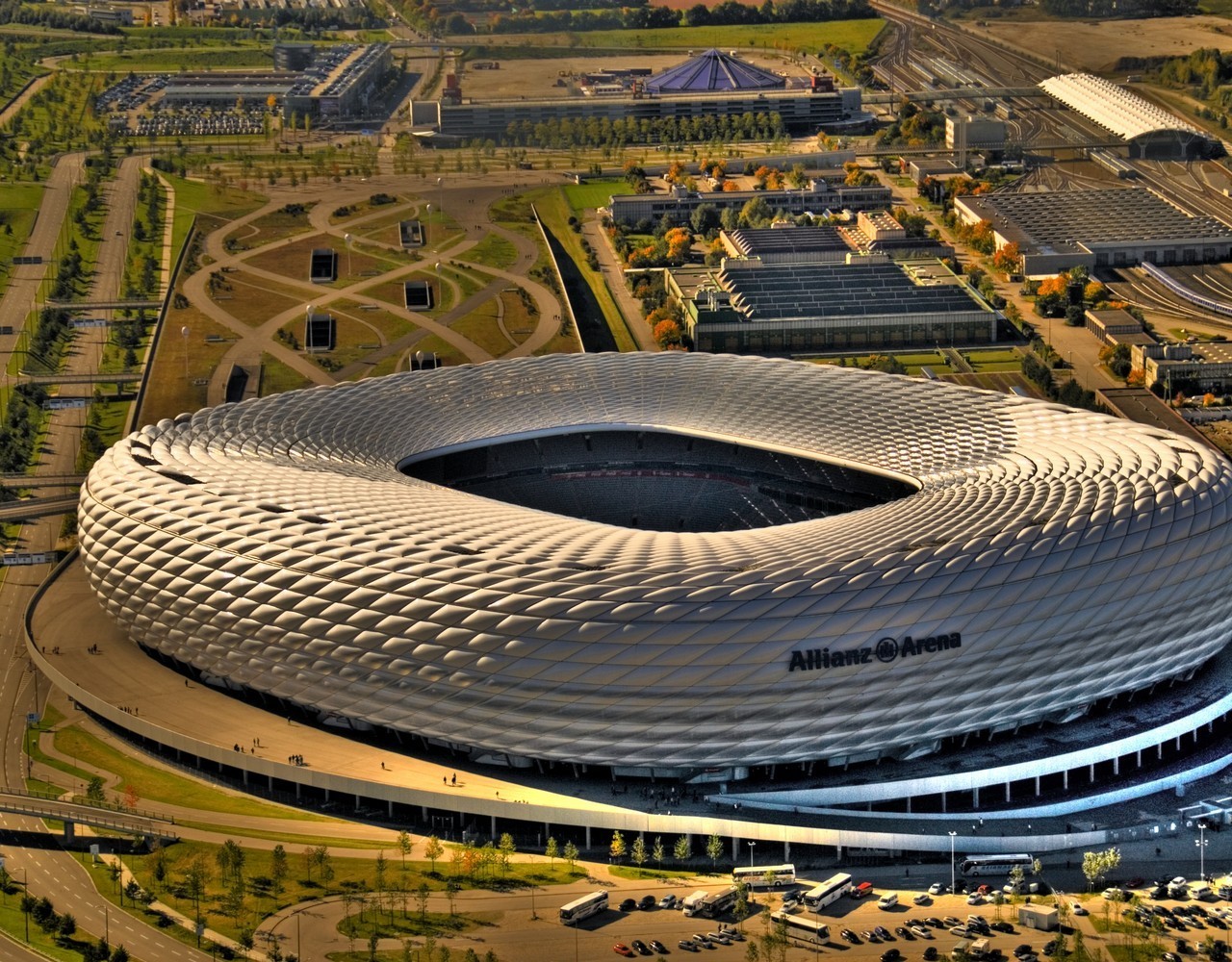 Allianz Arena - Allianz Arena Car Parking - 1280x1000 Wallpaper - teahub.io