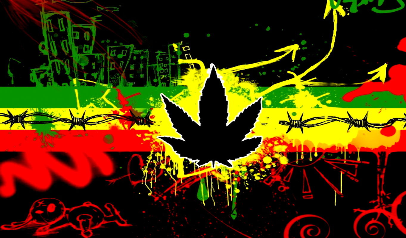 Reggae Background - 1363x800 Wallpaper 