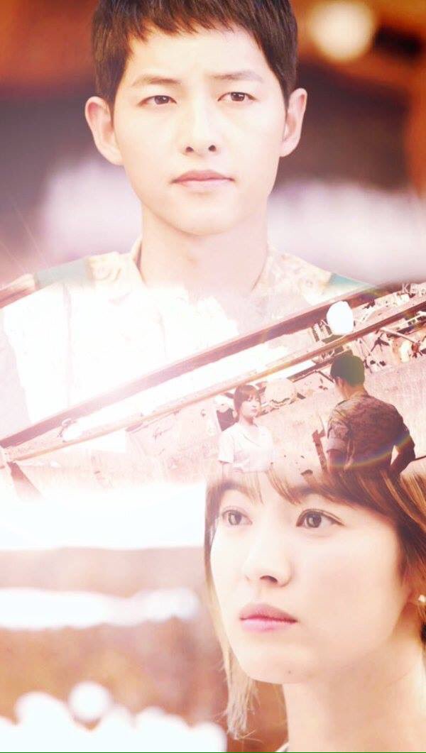 Song Hye Kyo And Song Joong Ki Descendants Of The Sun 600x1061 Wallpaper Teahub Io