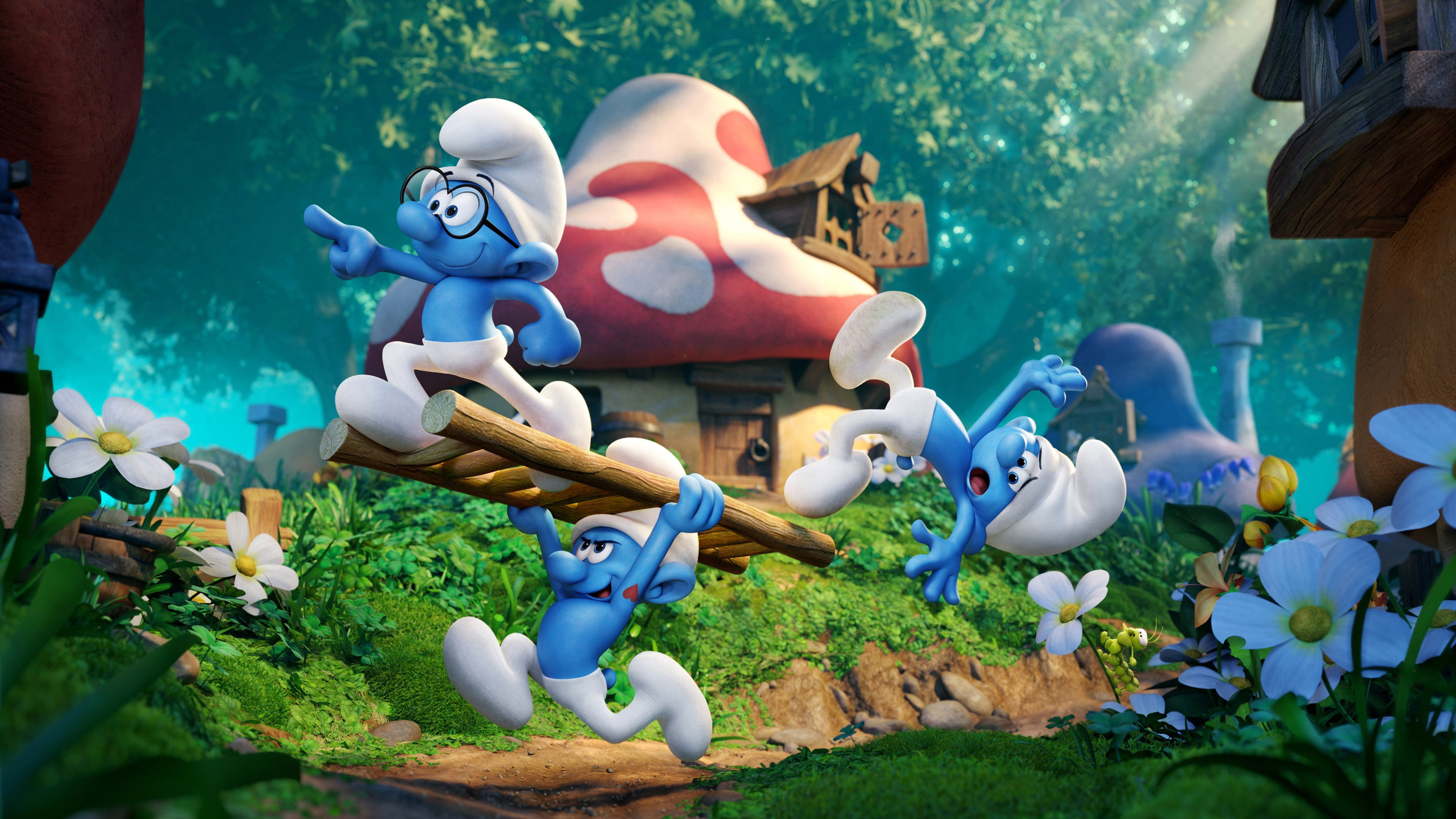 Smurfs Hd Wallpaper - 3840x2160 Wallpaper - teahub.io