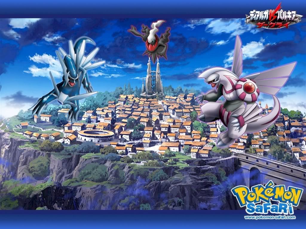 Pokémon: The Rise Of Darkrai (2008) - HD Wallpaper 