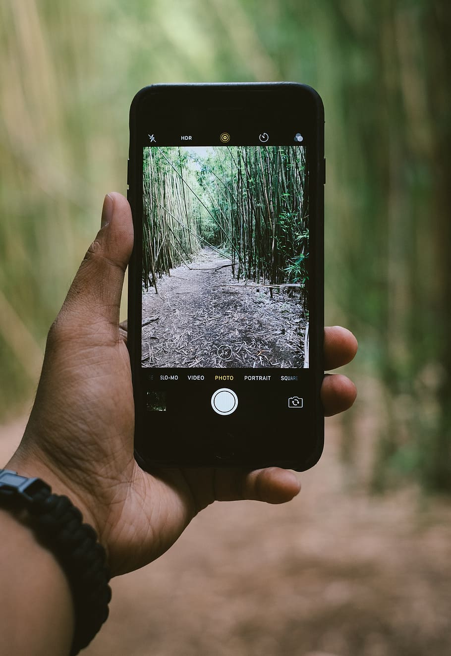 people holding iphones