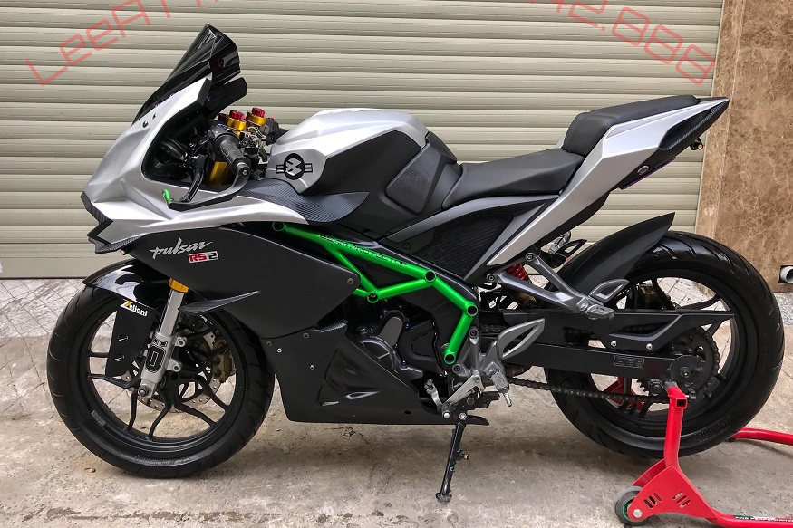 Bajaj Pulsar Rs0 Modified To Look Like Kawasaki Ninja Motorcycle 875x5 Wallpaper Teahub Io