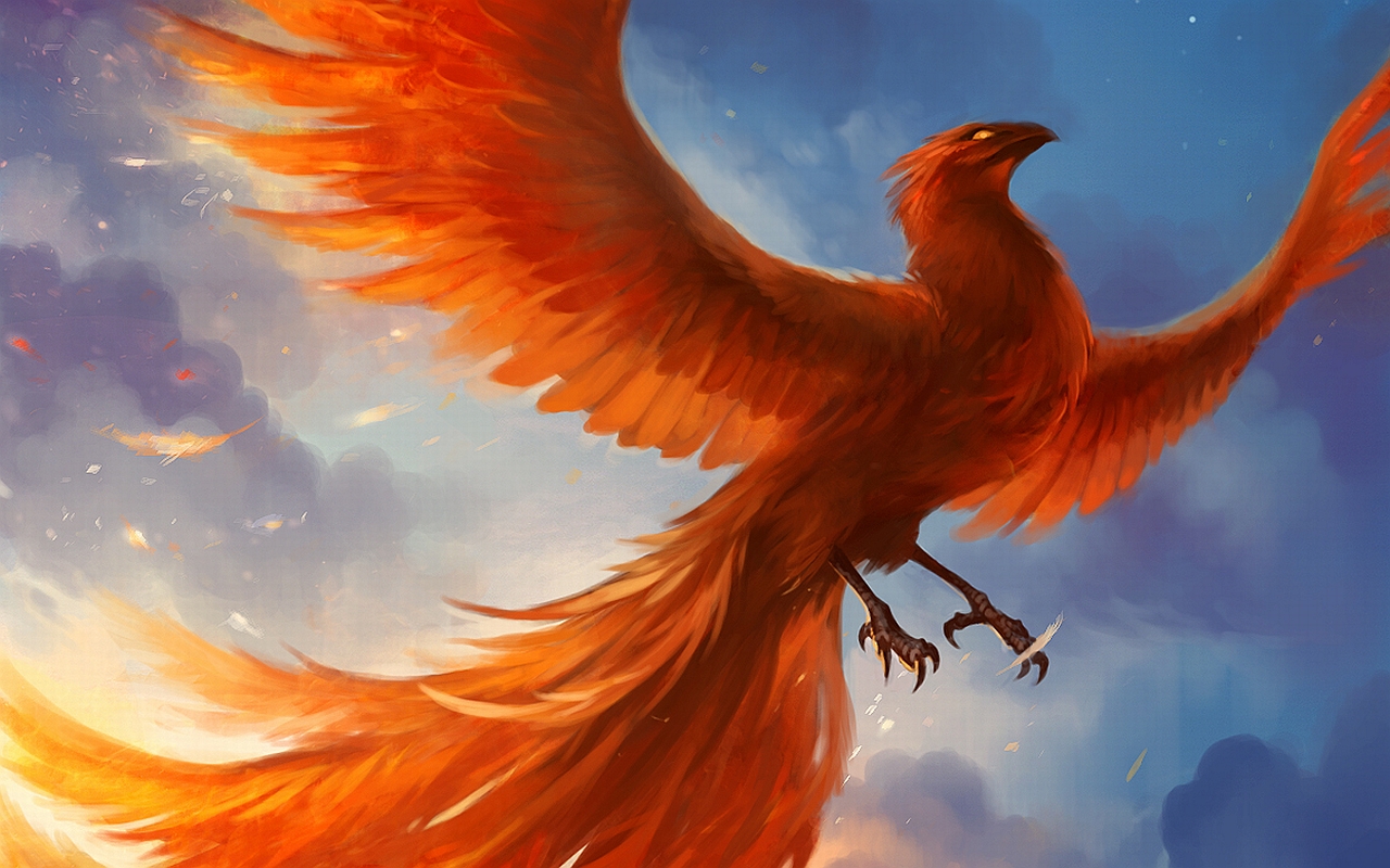 Phoenix Bird Wallpaper - HD Wallpaper 