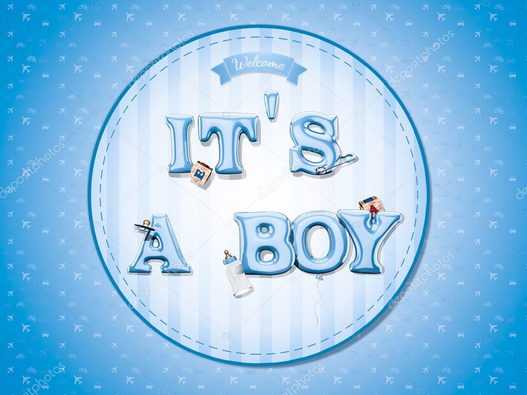 It is a boy картинки