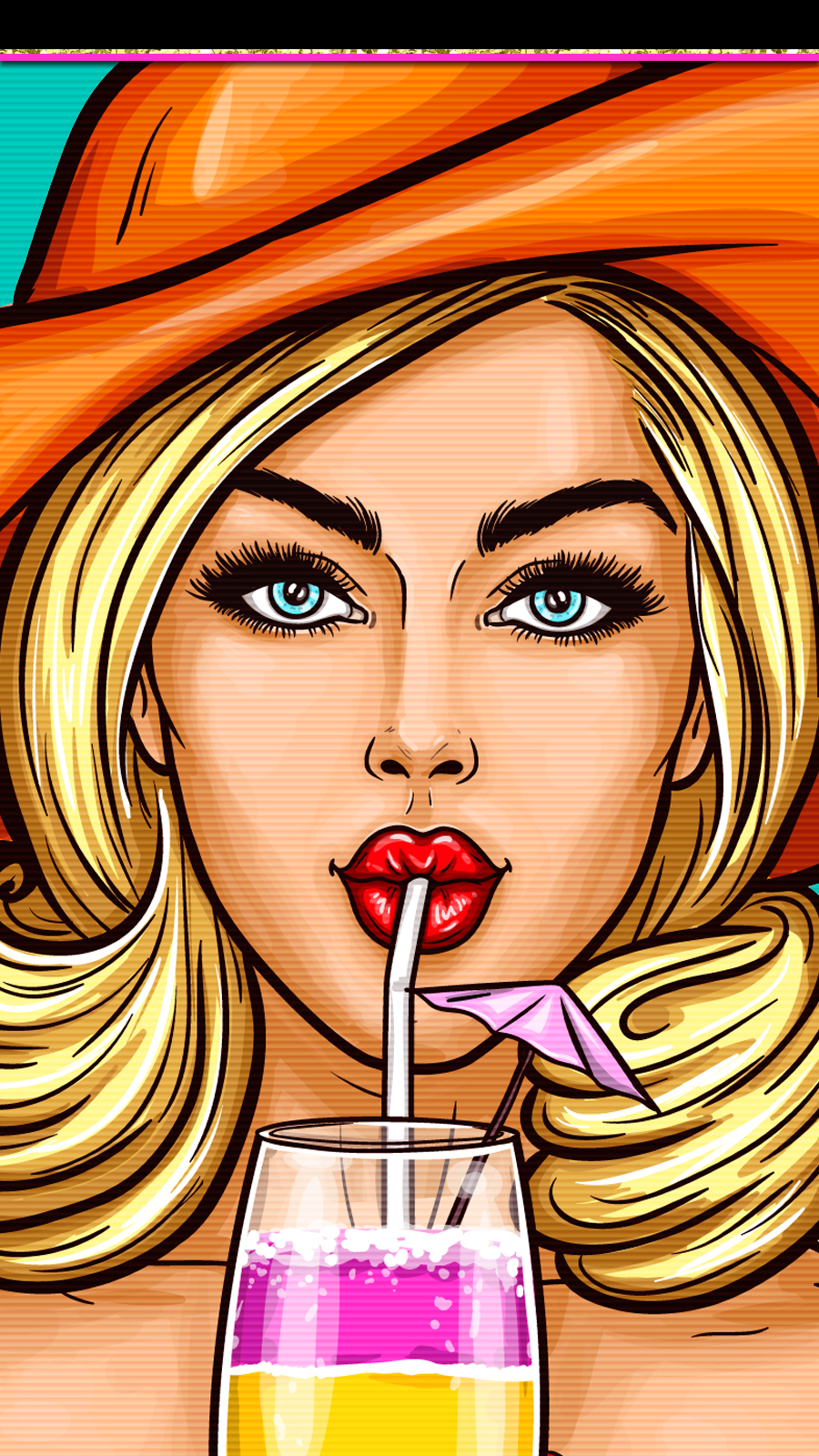 Pop Art Girl Hd 900x1600 Wallpaper Teahub io