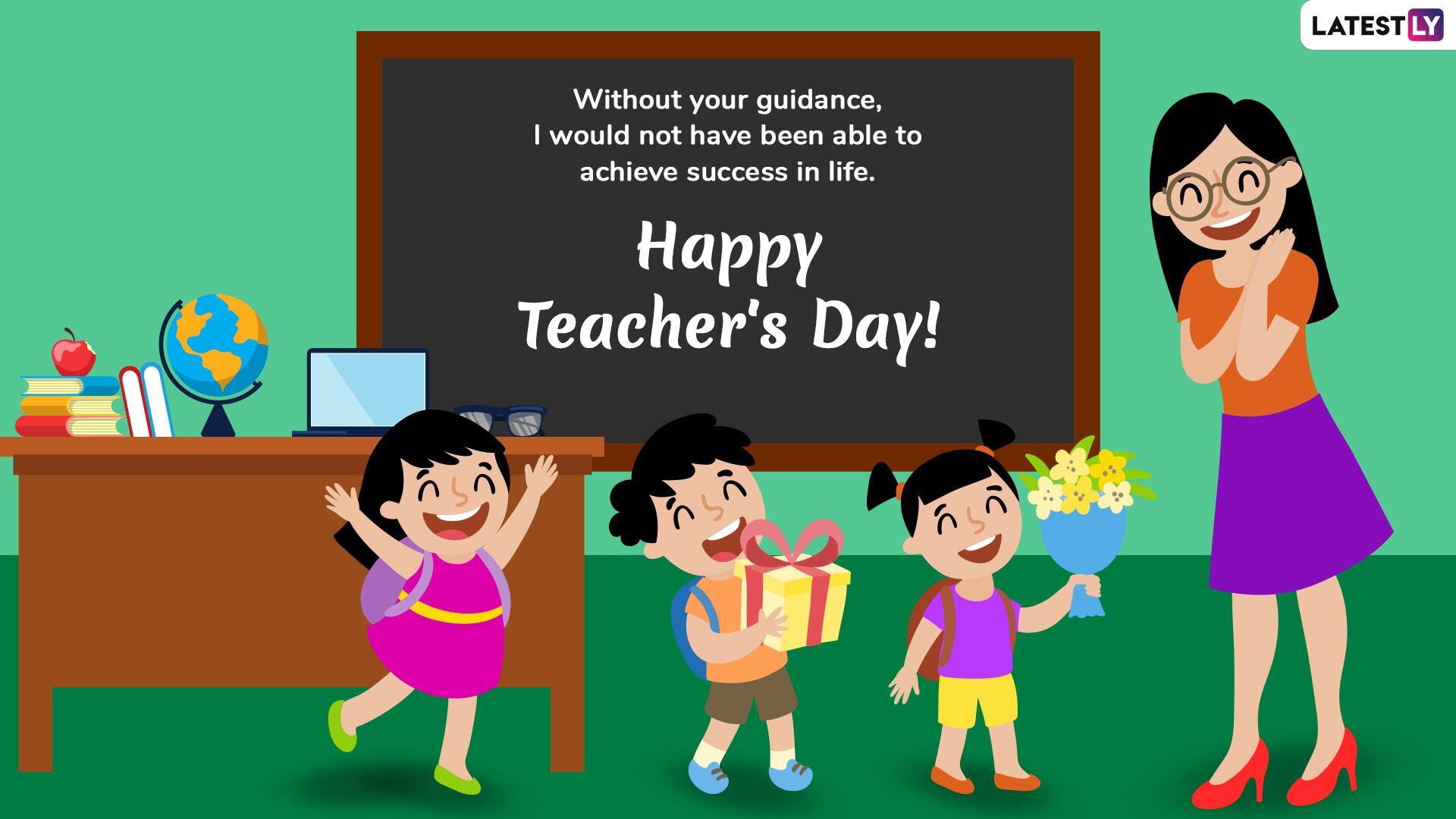 Happy Teachers Day 2019 - 1920x1080 Wallpaper 