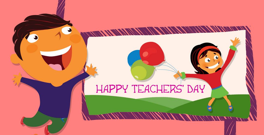 Happy Teachers Day Images - Cartoon - 1082x555 Wallpaper - teahub.io