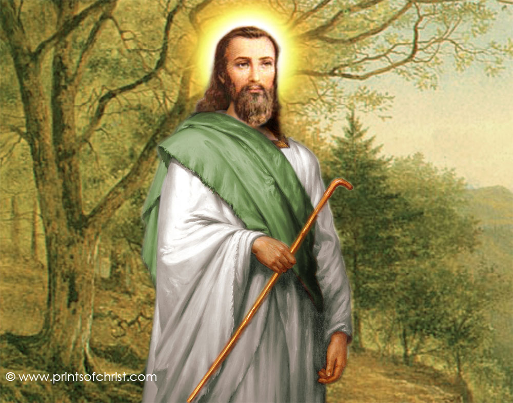 Jesus Christ - Jesus In Green Robe - HD Wallpaper 