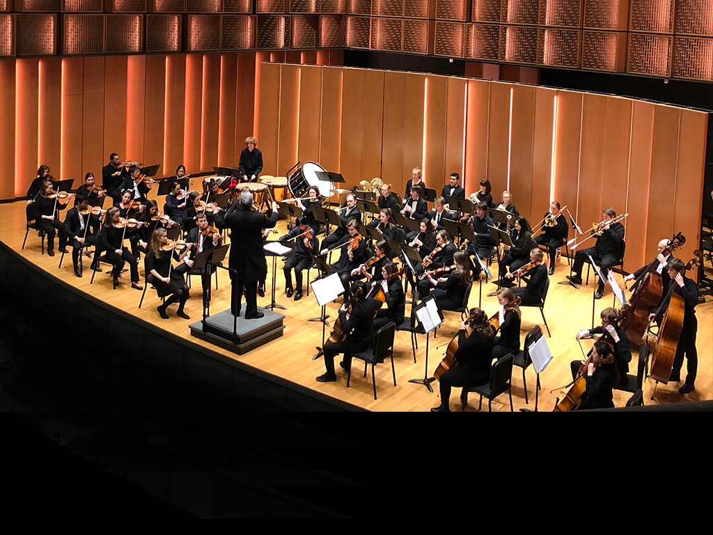 Carleton Orchestra In Kracum Performance Hall - Orchestra - HD Wallpaper 