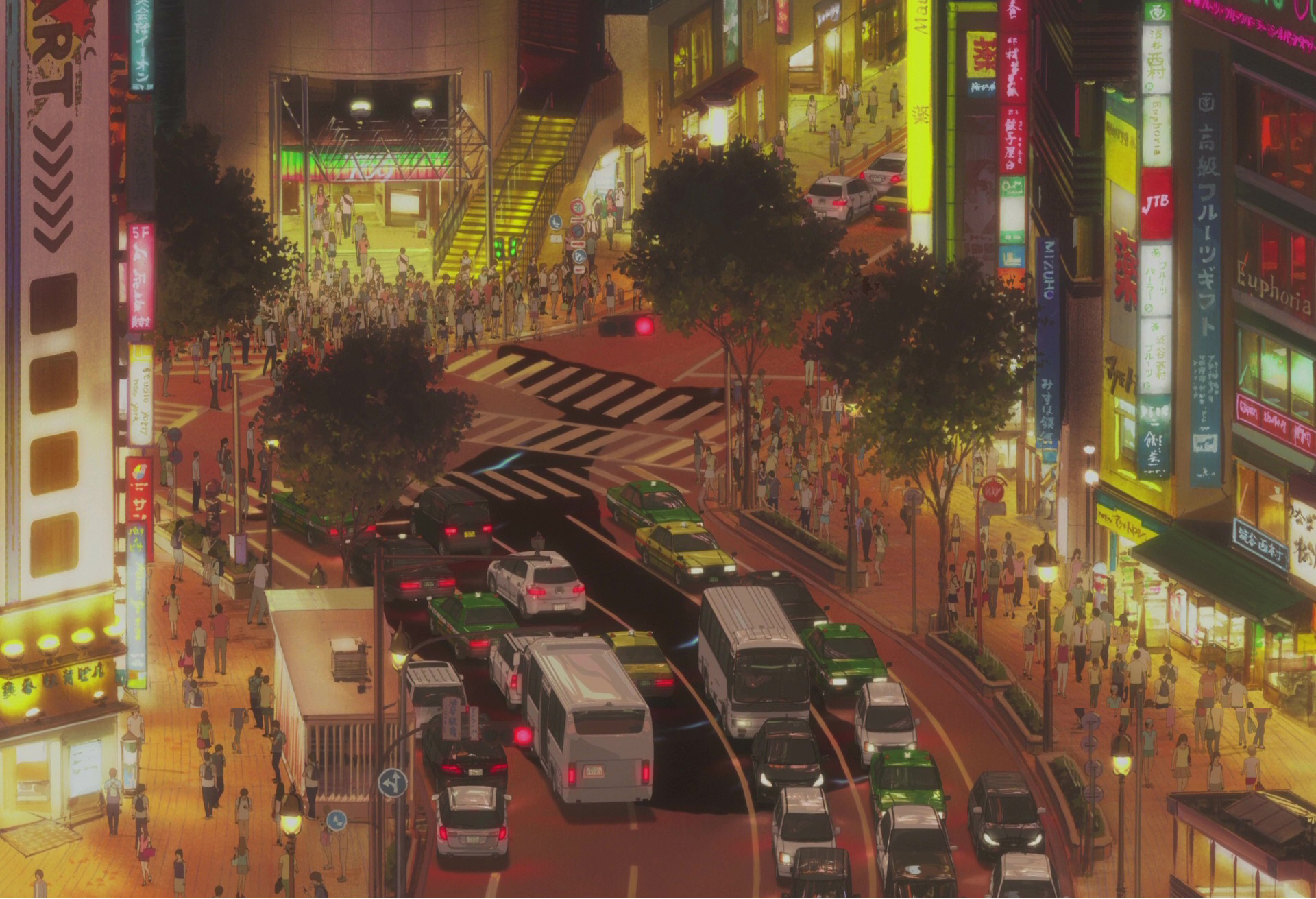 Bakemono No Ko City - HD Wallpaper 