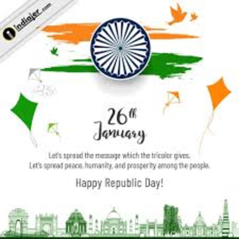 Republic Day Banner Background - 800x800 Wallpaper 