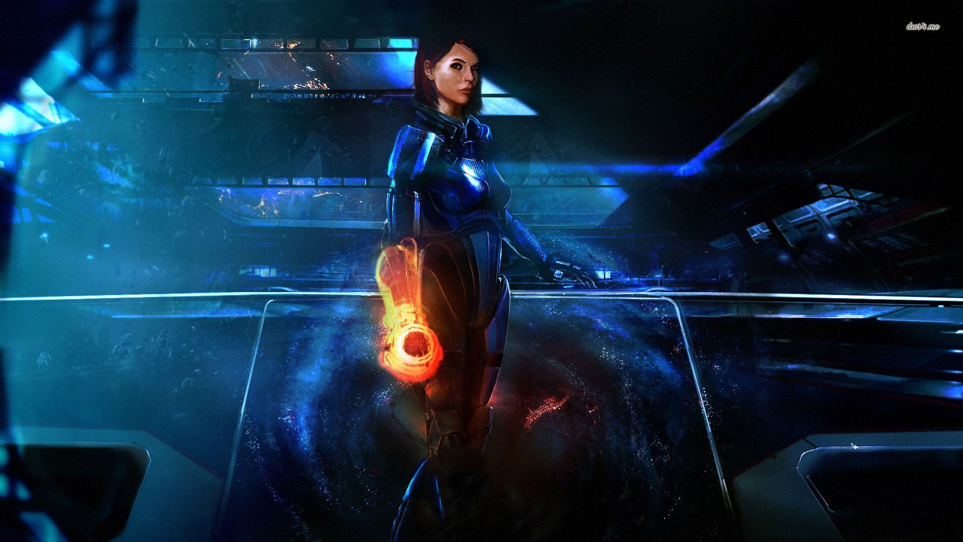 Mass Effect Ashley - HD Wallpaper 