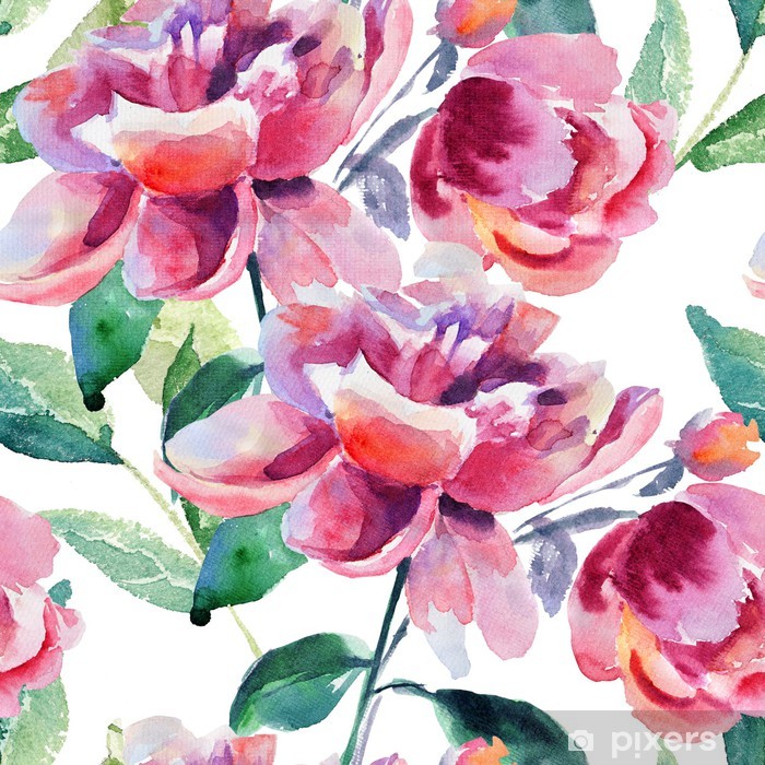 High Resolution Watercolor Peony - 700x700 Wallpaper 